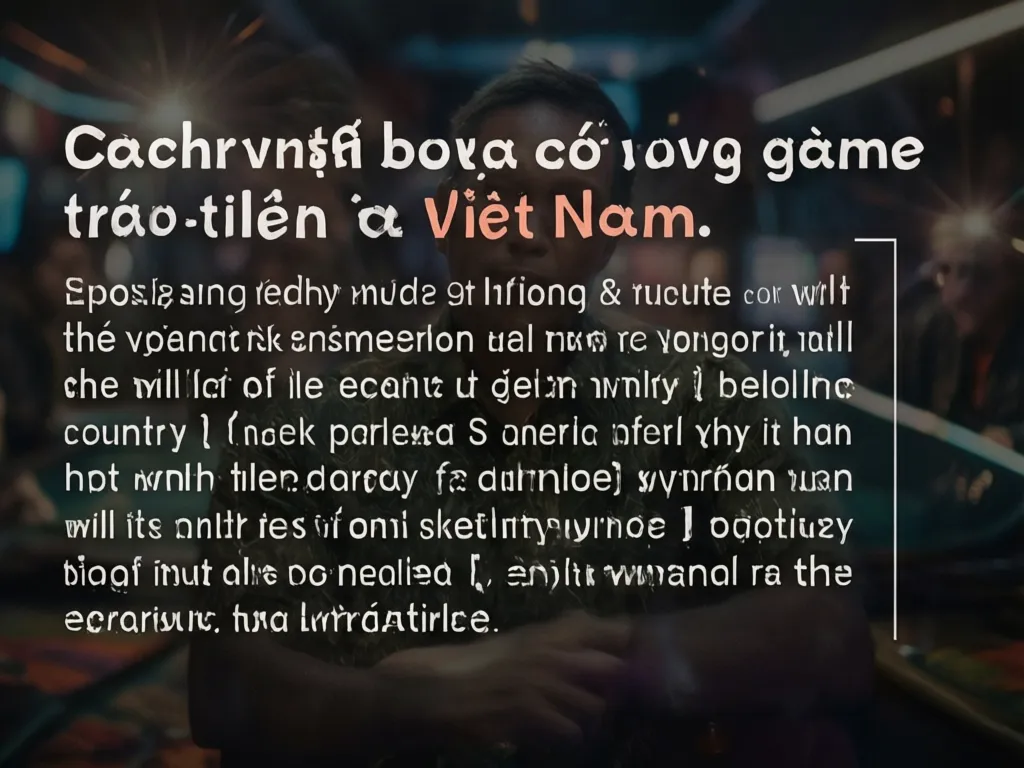 Luật chơi casino Việt Nam